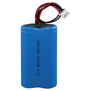 Bộ pin Lithium Iron Phosphate 18650 3.2V 1 Series 2 song song 3.2V 3000mAh có bảng bảo vệ và phích cắm - Product Image 2