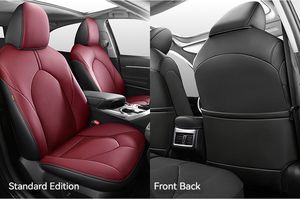 Luxury Leather Full <strong>Set</strong> <strong>Car</strong> <strong>Seat</strong> Covers for Toyota for Camry 2018-2024 Waterproof <strong>Car</strong> Accessories
