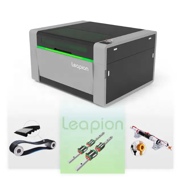 Máquina de corte a laser 100w co2 1390 cnc, para folha de plástico, corte acrílico