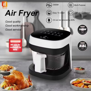<span class=keywords><strong>Forno</strong></span> Multifunzione Personalizzato da Fabbrica 2400W 8.5L <span class=keywords><strong>ad</strong></span> Alta Capacità, <span class=keywords><strong>Friggitrice</strong></span> <span class=keywords><strong>ad</strong></span> <span class=keywords><strong>Aria</strong></span> Digitale Tedesca Smart Silver Crest - Product Image 6