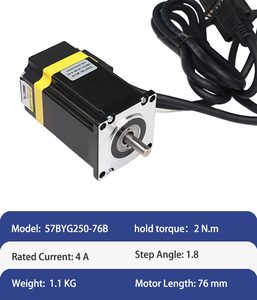 Emtech 57*76mm lai <span class=keywords><strong>servo</strong></span> động cơ Bước Nema 23 57mm 2N m Tích hợp vòng khép kín động cơ bước với bộ điều khiển - Product Image 2