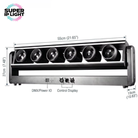Projecteur LED 6x80W RGBW 4-en-1 à tête mobile pour DJ, discothèque, spectacle, fête, bar, danse