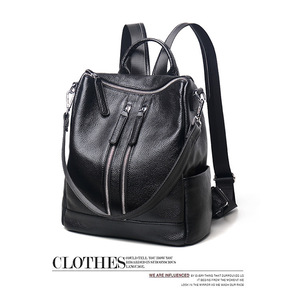 New Genuine Leather Backpack Women Multifunction Waterproof Anti Theft Backpack for Travel <b>Bagpack</b> - Product Image 6