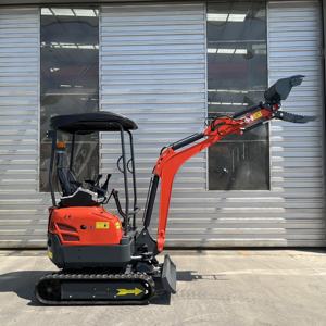 <span class=keywords><strong>Mini</strong></span>-excavatrice sur chenilles diesel de 2 tonnes, petite machine d'excavation - Product Image 3