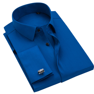 <span class=keywords><strong>Chemise</strong></span> habillée à manchette française bouton couvert fibre <span class=keywords><strong>de</strong></span> bambou <span class=keywords><strong>chemise</strong></span> <span class=keywords><strong>de</strong></span> <span class=keywords><strong>mariage</strong></span> sans fer fête smoking <span class=keywords><strong>chemise</strong></span> <span class=keywords><strong>homme</strong></span> <span class=keywords><strong>de</strong></span> luxe - Product Image 2