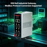 Precio Mayorista: Gateway Industrial IoT con Montaje DIN y Nodo de Borde, Conversión de Protocolo RS485 CAN, Modbus MQTT TCP UDP, Amplio Rango de Voltaje