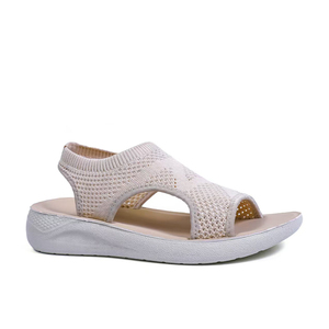 <span class=keywords><strong>Sandalias</strong></span> Romanas de Verano para <span class=keywords><strong>Mujer</strong></span>, Transpirables, con Amortiguación de Aire, Estilo Casual, con Parte Superior Hueca, para Exteriores - Product Image 1