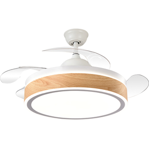 Breezelux Oem Odm 42/48 Inch 4 Intrekbare Pc Bladen Stille Motor Omkeerbare Rotatie Elektrische Afstandsbediening Plafondventilator Licht Leven - Product Image 5