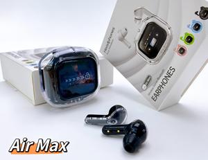 Écouteurs <span class=keywords><strong>Air</strong></span> Max avec écran LCD, réduction active du bruit (ANC), écouteurs sportifs, écouteurs tactiles - Product Image 1