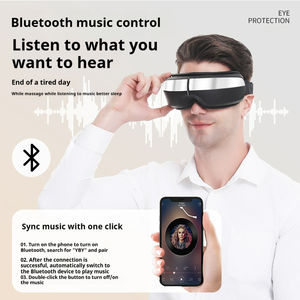Tragbares elektrisches Augen massage gerät Musik verbindung Kühlung Heizung Vibration für die Augen pflege Fatigue Relief Timing Control Feature - Product Image 2