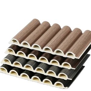 Panel Decorativo de Pared para TV con Rejilla de Madera Maciza Personalizable, Solución Decorativa Combinable - Product Image 2