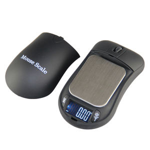 LCD Mouse Jewelry Gold Mining Equipment Small Pocket Scale Auto Calibration and Balances Carat Digital 1kg Weight Mouse - Product Image 1
