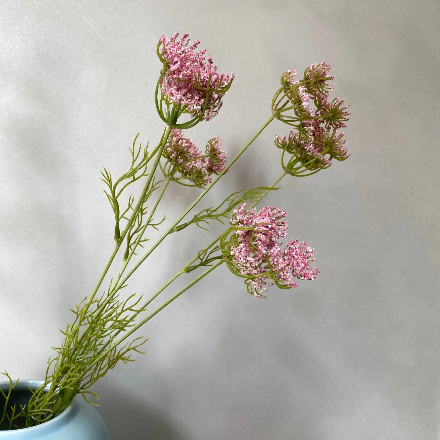 Buquê de flores de renda artificial por atacado para decoração de vasos de mesa de casamento de jardim de loja doméstica