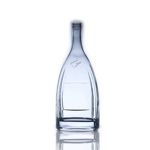 Whisky quadrato trasparente vodka <span class=keywords><strong>bandy</strong></span> 1 litro bottiglie di vetro con coperchio - Product Image 6