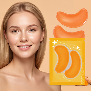 Maschera Contorno Occhi in Gel con Acido Cogico, Curcuma e Vitamina C - Antirughe, Rimuove Occhiaie, Lenitiva, Riparatrice, Riduce Linee Sottili, Rassodante, Illuminante - Product Image 5
