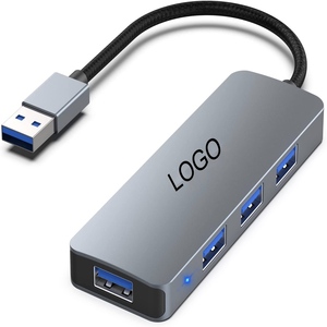 4 trong 1 thiết bị ngoại vi phụ kiện USB 3.0 HUB 4 cổng USB một hub với đèn báo - Product Image 1