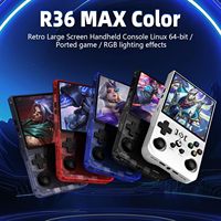 Console de Jeu Portable Rétro 2026 R36MAX avec Écran IPS 4.0 Pouces, Mini Arcade de Poche, 18000 Jeux Classiques, Système Linux