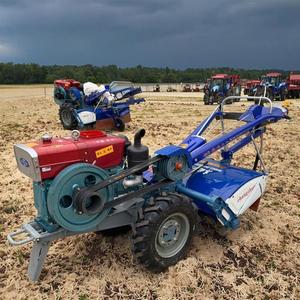 16HP Diesel Engine 4WD Gear Drive Power Hand <b>Walking</b> Mini Tractor with High Productivity CDHB Brand - Product Image 5