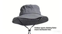 Chapeau de pêche unisexe OEM personnalisé, protection solaire pour l'extérieur