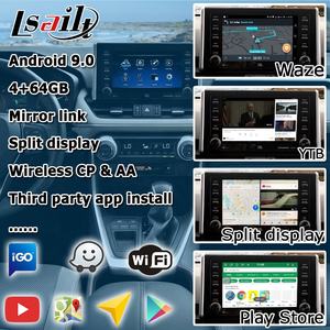 Interfaz de Navegación Automática Inalámbrica Android Carplay para Toyota RAV4 Highlander 2018-2022, Interfaz de Video Lsailt - Product Image 3