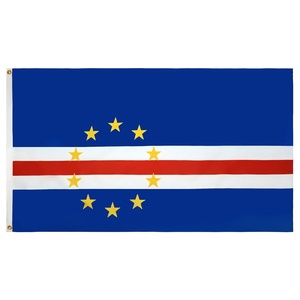Bandera <span class=keywords><strong>de</strong></span> <span class=keywords><strong>Cabo</strong></span> <span class=keywords><strong>Verde</strong></span> 3x5 pies, Poliéster 100D, Resistente a <span class=keywords><strong>la</strong></span> Decoloración, Colores Vivos, Personalizable, Dos Ojales <span class=keywords><strong>de</strong></span> Latón, Para Interiores y Exteriores, Venta al por Mayor <span class=keywords><strong>de</strong></span> Fábrica - Product Image 1