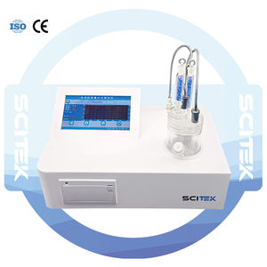 Bureta digital altamente resistente a productos químicos SCITEK 0,01 mL-99,99 mL 16 etapas Velocidad de funcionamiento DIN EN ISO 8655 OEM externo - Product Image 3