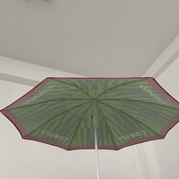 Sombrilla de Playa al por Mayor con Bolsa de Transporte de Tela Densa, Protección UV Impermeable, Estructura de Acero Inoxidable para Uso en Hoteles, Grande y Alta