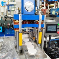 Presse hydraulique automatique à sec pour la fabrication de blocs de zircone dentaire et de disques en céramique