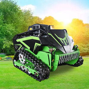 Hongtuo miễn phí vận chuyển CE EPA động cơ diesel Máy cắt cỏ nông nghiệp cao su theo dõi điều khiển từ xa <span class=keywords><strong>Robot</strong></span> Máy cắt cỏ - Product Image 2