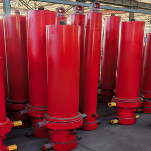 Cylindre <span class=keywords><strong>hydraulique</strong></span> <span class=keywords><strong>télescopique</strong></span> à simple <span class=keywords><strong>effet</strong></span> à 4 étapes, chromé dur, pour camion à benne basculante - Product Image 4