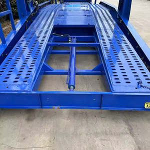 Directo de la fábrica de Shandong, marca ZHONGSHENGTIANQI de bajo precio, 2/3 ejes, 6/8/10 coches, semirremolque, portador de coche, carga útil de 40kg - Product Image 1