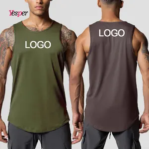 Bán Buôn Trọng Lượng Nhẹ Người Đàn Ông Tank Top Tay Áo Activewear Người Đàn Ông Của Áo Ghi Lê