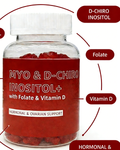 Suplemen Kesuburan Wanita dengan Keseimbangan Hormon Myo-inositol Permen Jeli Dosis <span class=keywords><strong>Vitamin</strong></span> Prenatal - Product Image 4