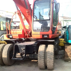 Alta calidad 13 toneladas usado Doosan dh130w rueda excavadora dossan 130 wheelexcavator dh130w - Product Image 1