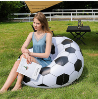 Fauteuil gonflable de loisirs d'extérieur avec repose-pieds pour piscine, canapé gonflable pour salon, idéal pour regarder des films