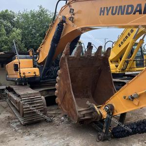 Excavatrice Hyundai R485LVS d'occasion de haute qualité, modèle 2022, provenance Corée du Sud, poids opérationnel 48T, godet 2,2m, moteur, pompe, engrenages - Product Image 4