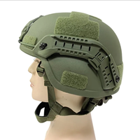 Équipement de protection Casque 3 A Casque tactique extérieur avec suspension UHMW-PE Mich 2000 Wendy doublée