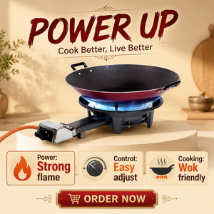 Fornello Wok Commerciale in Ghisa 31A, Cucina a <span class=keywords><strong>Gas</strong></span> per Catering, Fornello a <span class=keywords><strong>Gas</strong></span> in Ghisa ad Alta Potenza, Fornello a <span class=keywords><strong>Gas</strong></span> Commerciale ad Alta Potenza - Product Image 1