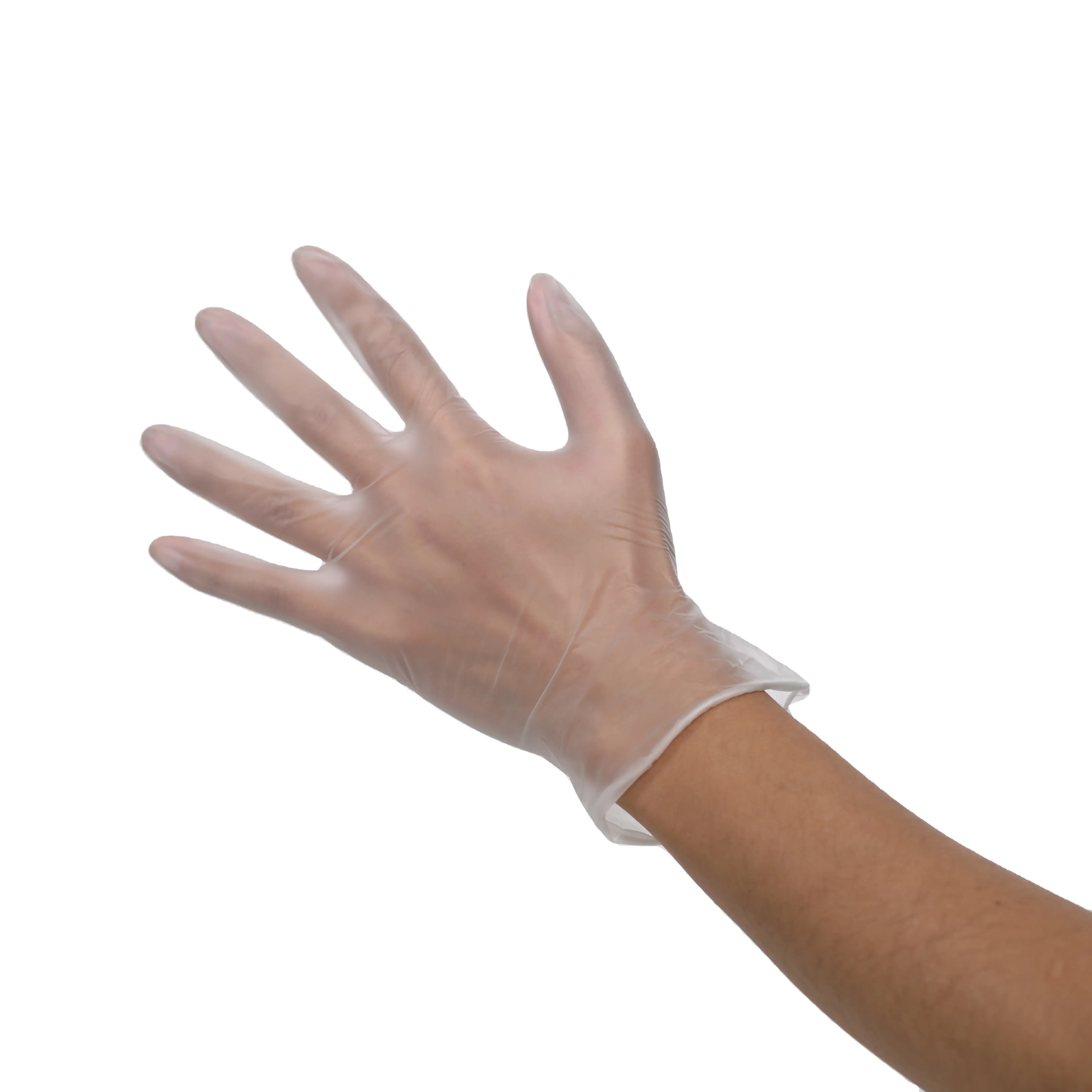 Profesyonel üretici vinil tek kullanımlık eldivenler