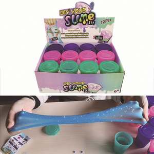 Kit de slime créatif en argile à faire soi-même, avec bouteille de puzzle, pour créer des jouets moelleux, en plastique coloré et écologique, à prix abordable - Vente chaude - Product Image 3