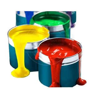 Pasta colorata a base d'acqua per pigmenti per tintura con inchiostro gel
