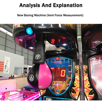Machine de jeu de boxe électronique à monnayeur, testeur de force de frappe Big Punch pour centre de divertissement
