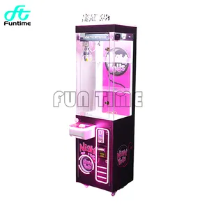 Mini New Game Crane Claw Machine with Bill Acceptor maquina de garra Toy Catcher Plush Coin Operated Games for Kids