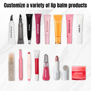 Venta al por mayor de protector solar personalizado bálsamo para tinte labial SPF 30 de larga duración suave brillante a base de hierbas bálsamo labial 5g Stick personalizado colores con sabor Logo - Product Image 4