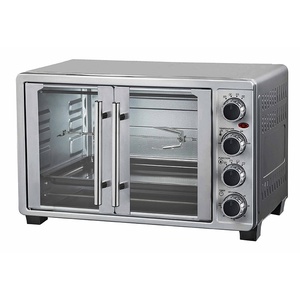 Horno eléctrico personalizado de doble puerta de 33L, acero inoxidable multifuncional para hornear en el hogar, exportación directa del fabricante - Product Image 6