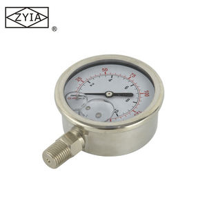 YTNシリーズブルドンスプリングバーpsi水テスト圧力計 - Product Image 1