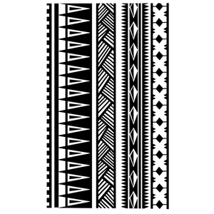 Tatuajes Temporales Semipermanentes con Diseños <span class=keywords><strong>de</strong></span> Tótems, Brazaletes, Arte Corporal, Pegatinas <span class=keywords><strong>de</strong></span> Tatuajes <span class=keywords><strong>para</strong></span> Hombres y Mujeres, Tatuajes Falsos Impermeables - Product Image 2