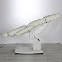 Table de massage électrique moderne européenne BonnieBeauty, lit de traitement en cuir PU, cadre métallique, haute densité, pour salon