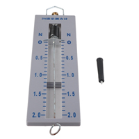 Dynamomètre de démonstration 2N, jauge de force de ressort, équipement expérimental de mécanique pour l'école