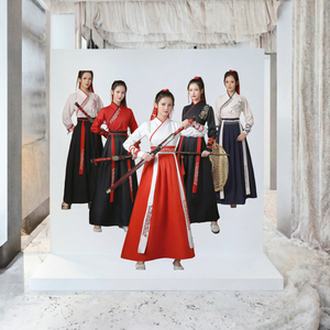 Ecoparty Women's Adults <b>Chinese</b> Hanfu <b>Dress</b> Vintage Ethnic Style Fashion Clothes Elegant Streetwear Casual Traditional <b>Dress</b> - Product Image 3